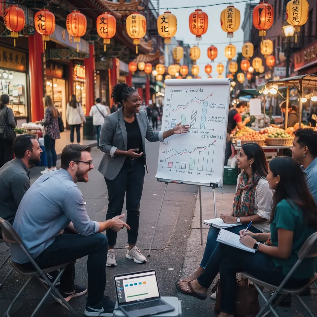 Professional business solutions illustration